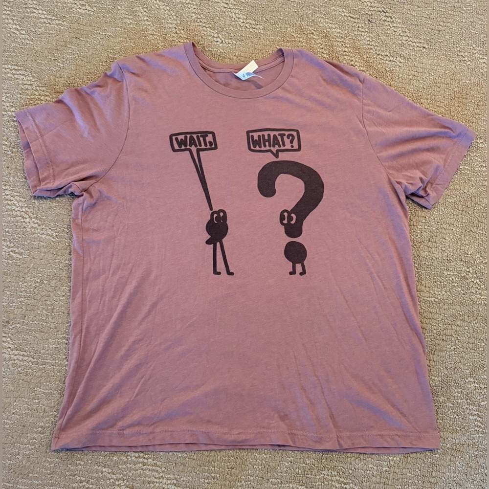 Bella Canvas Pink Short Sleeve Tee with Graphic Design